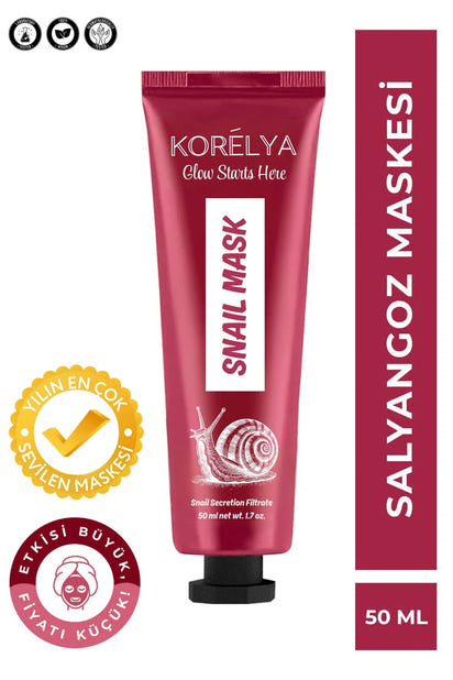 Soyulabilir Salyangoz Maskesi - Peelable Snail Mask 50 ml