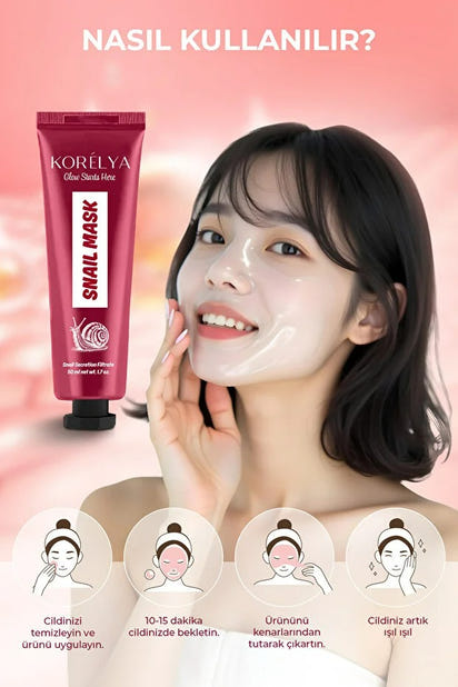 Soyulabilir Salyangoz Maskesi - Peelable Snail Mask 50 ml